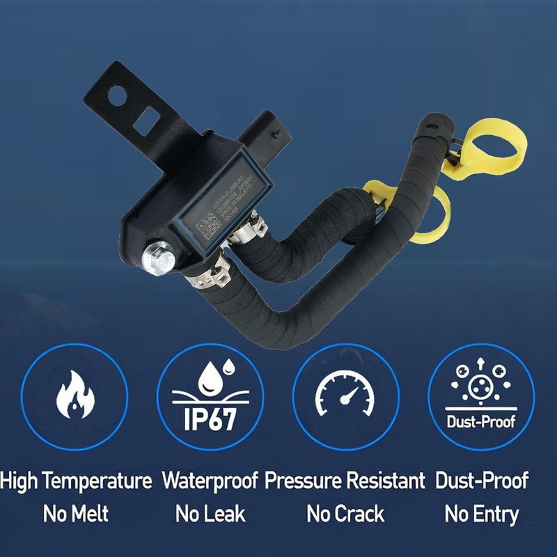 agpanda Exhaust Gas Recirculation Valve Vacuum Solenoid Assembly Compatible with Ford Ranger 2020-2024 Bronco 2021-2024 Explorer 2020-2024 DPFE Sensor Assembl Replace LB5Z-9J433-B LB5E-9J433-AC LB5Z-9J433-A - Image 4